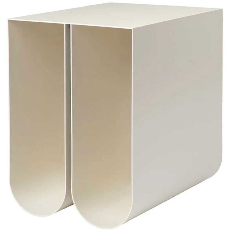 Curved Sivupöytä, Beige