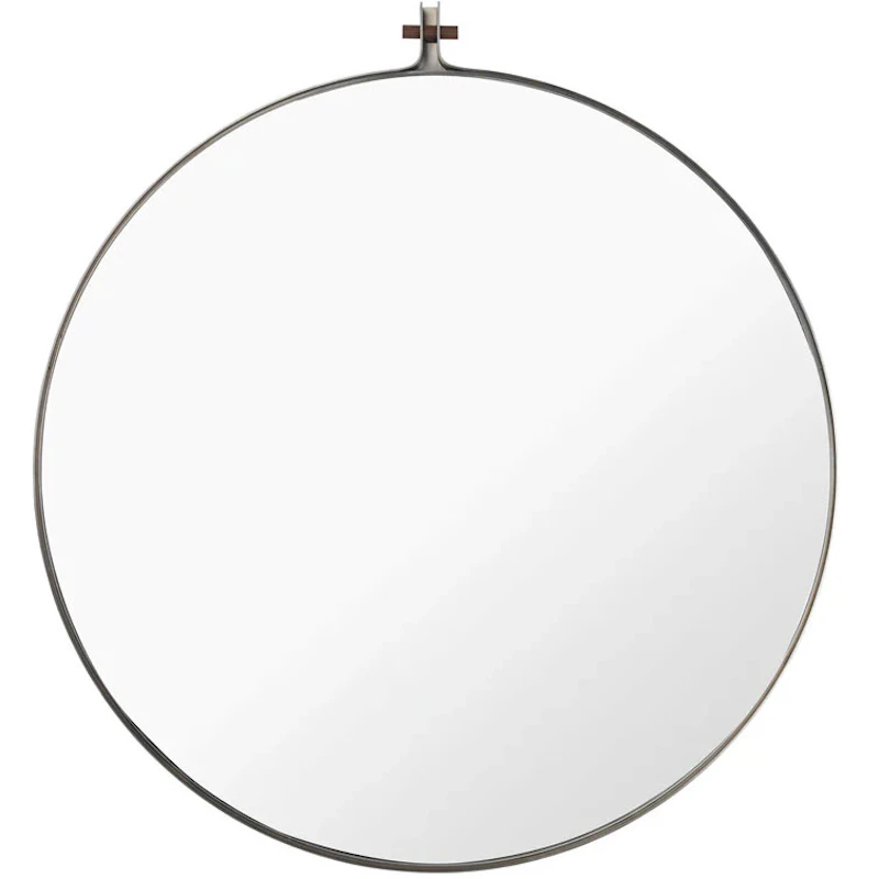 Dowel Peili Round Teräksenharmaa / Pähkinäpuu, 70 cm