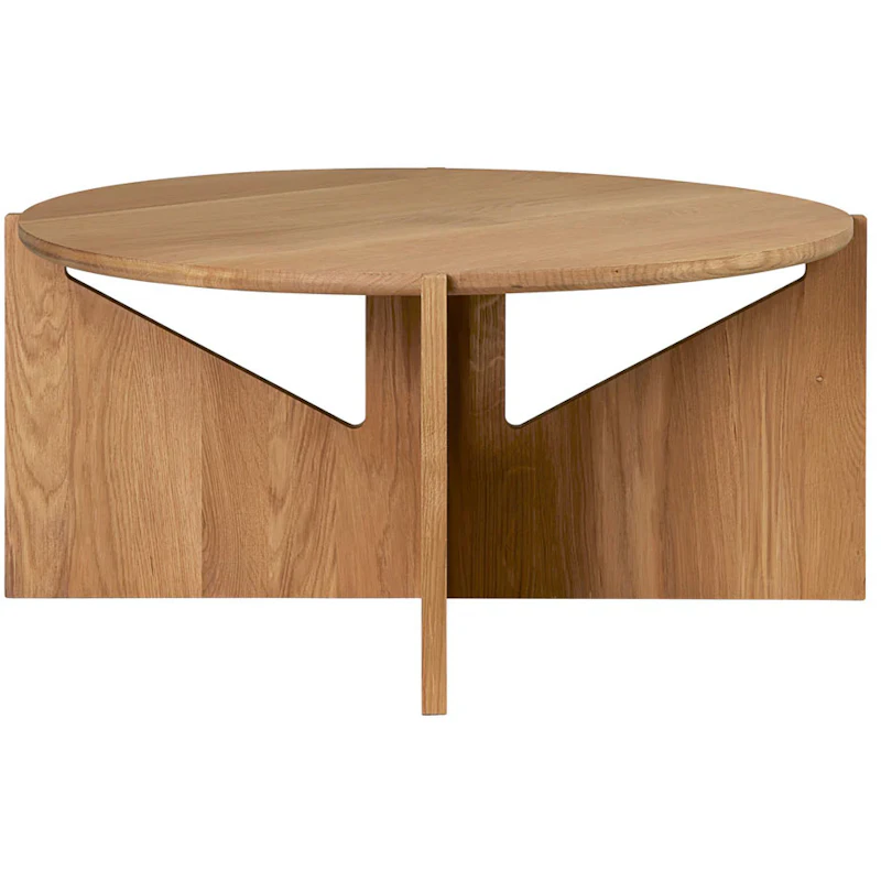 Simple XL Sohvapöytä 78 cm, Lämpimästi lakattu Tammi
