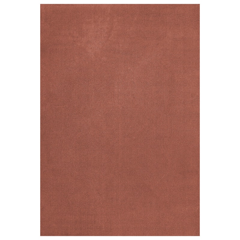 Classic Solid Villamatto 250x350 cm, Red Ochre