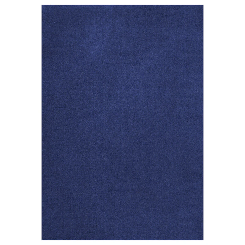 Classic Solid Villamatto 200x300 cm, Blue Fonce