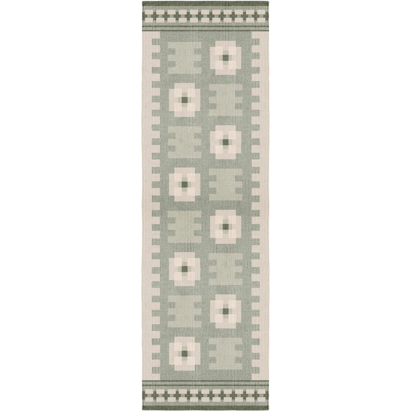 Röllakan Selma Villamatto 80x300 cm, Sage