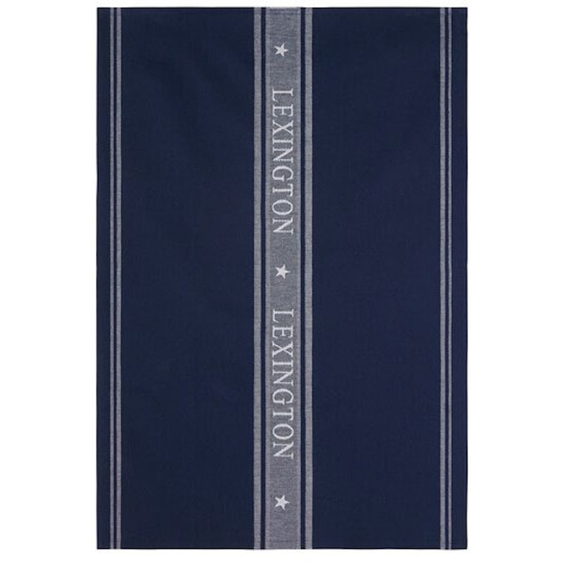 Icons Cotton Jacquard Star Keittiöpyyhe 50x70 cm, Dress Blue