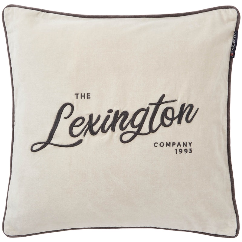 Lex Organic Cotton Velvet Tyynynpäällinen 50x50 cm, Beige