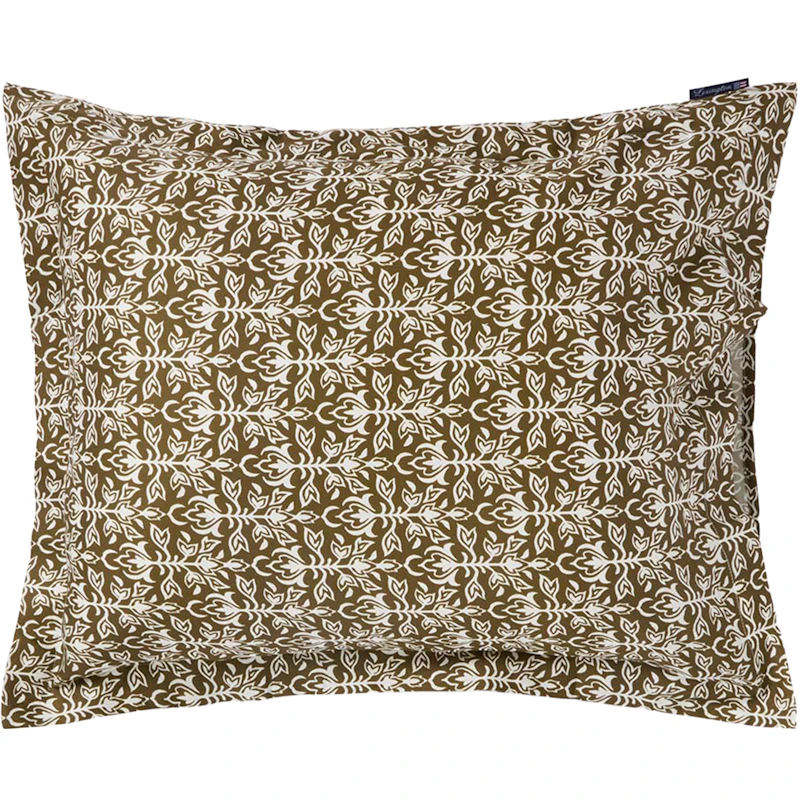 Ornament Tyynynpäällinen 50x60 cm, Olive / Valkoinen
