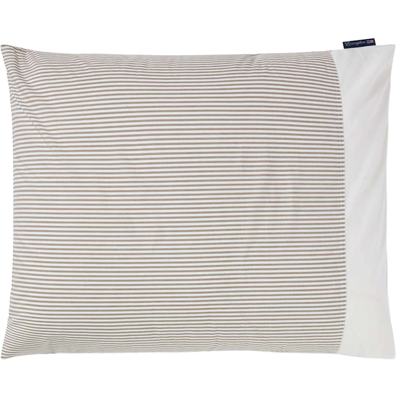 Striped Tyynynpäällinen 50x60 cm, Olive / Valkoinen