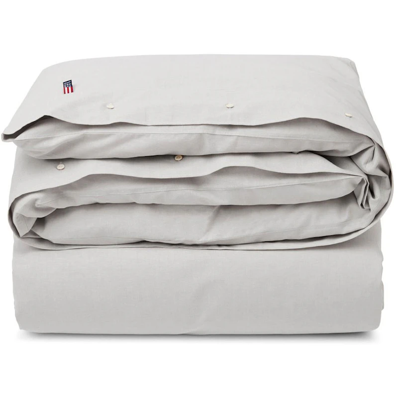 Pin Point Gray Cotton Pussilakana, 220x220 cm