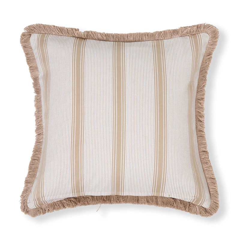 Tyynynpäällinen Raidallinen 50x50 cm, Beige