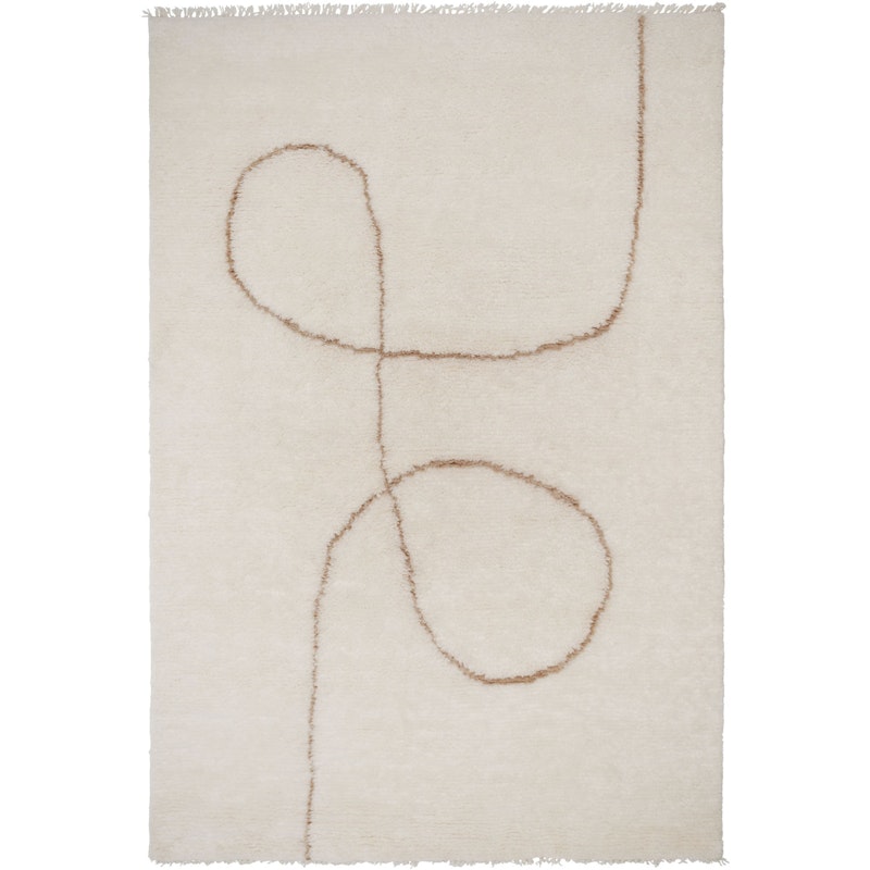 Astral Spiral Matto 140x200 cm, Camel