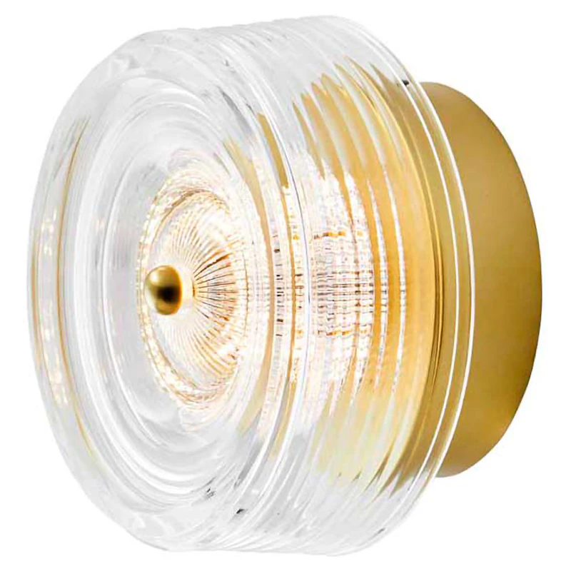 Glow Seinävalaisin Ø16 cm, Kulta