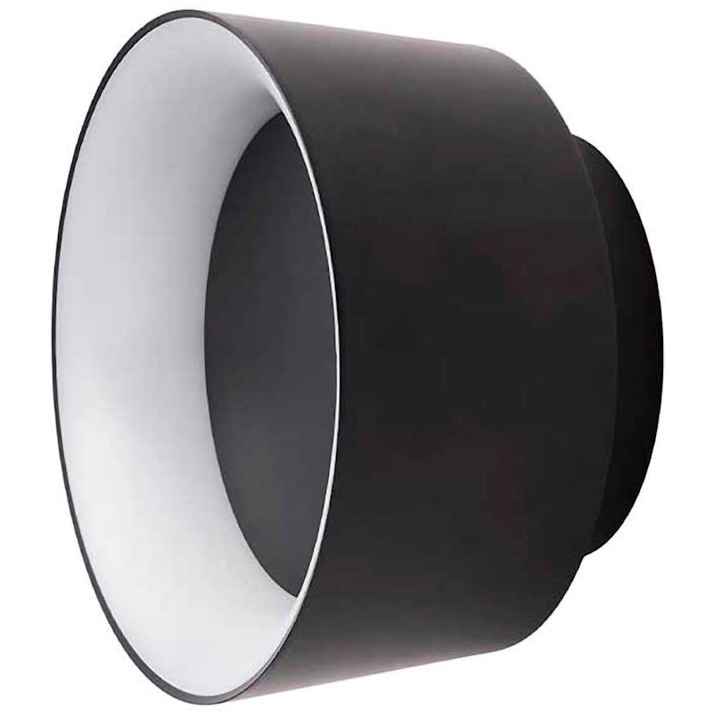 Cookie Seinävalaisin / Kattovalaisin Ø15 cm, Musta