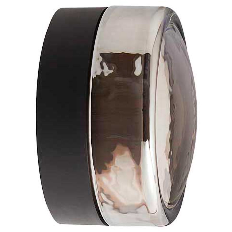 Otto Convex Seinävalaisin Ø13 cm, Smoked