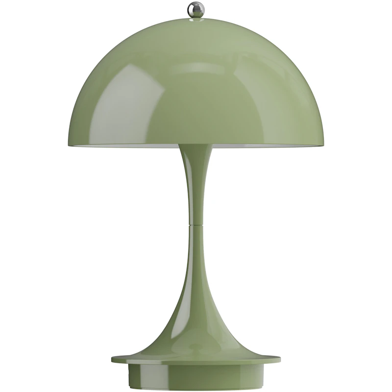 Panthella 160 Pöytävalaisin Kannettava V3, Opaque Moss Green