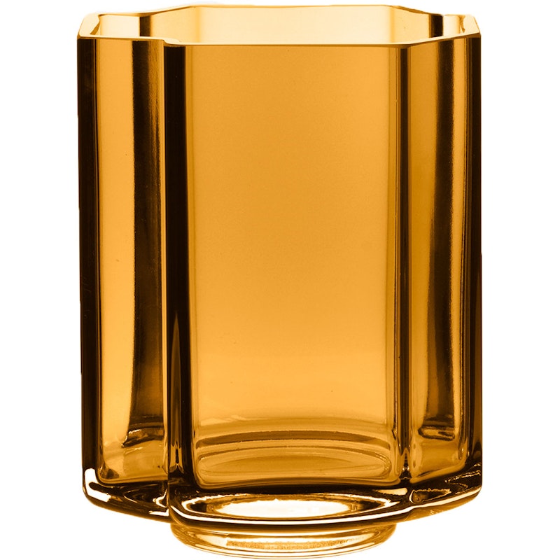 Funki Light Asymmetric Vaasi 13 cm, Amber