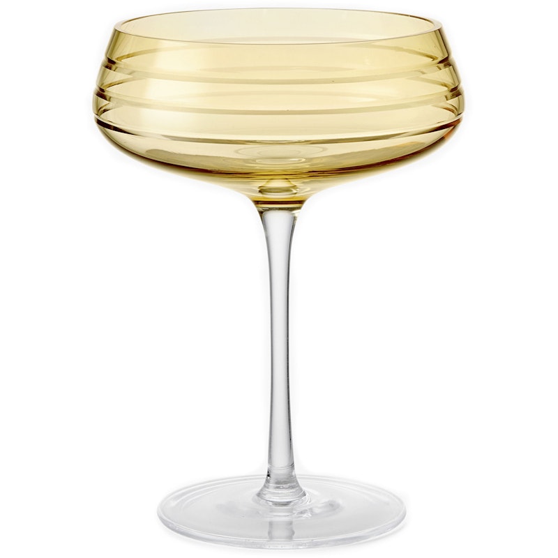 Triple Cut Coupe-Lasi, Amber