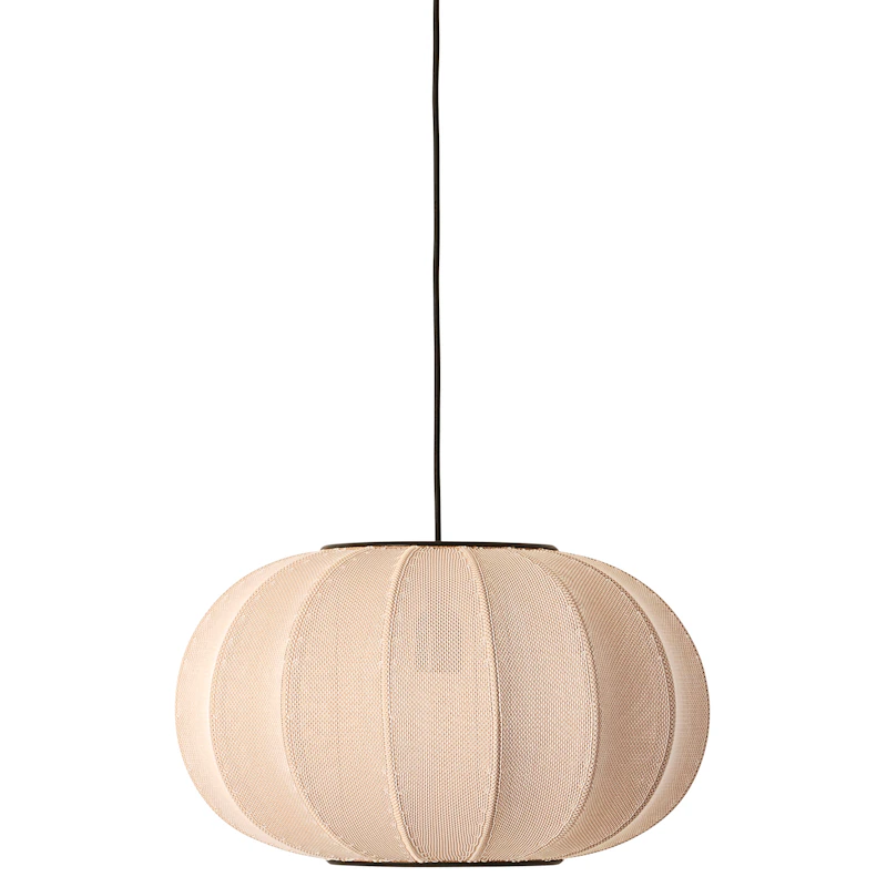 Knit-Wit LED Riippuvalaisin Soikea Ø45 cm, Sand Stone