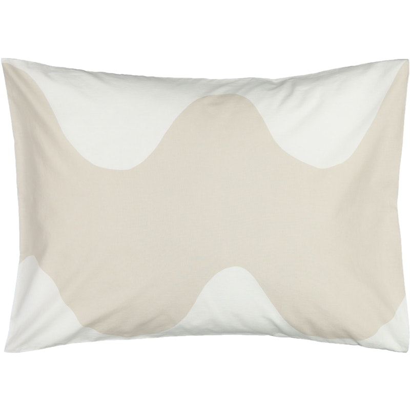 Lokki Tyynynpäällinen 50x60 cm, Beige / Valkoinen