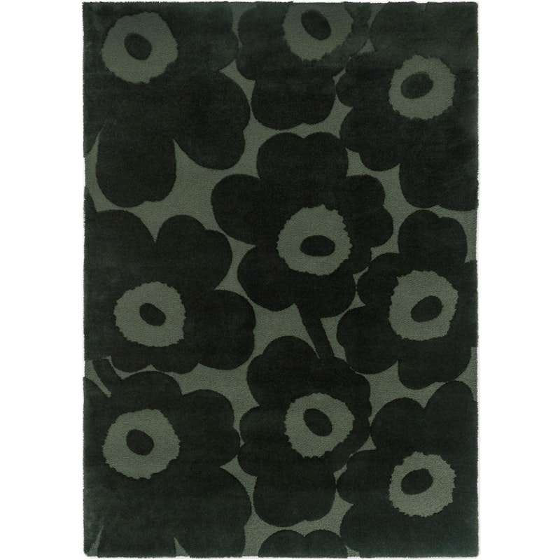 Unikko Matto 200x300 cm, Dark Green