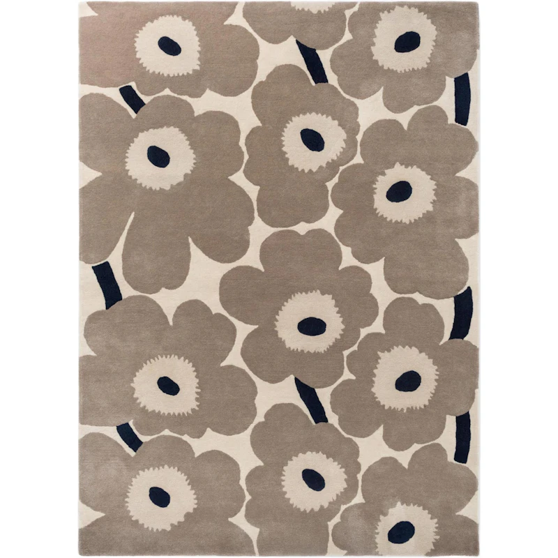 Marimekko Unikko Matto 200x280 cm, Greige