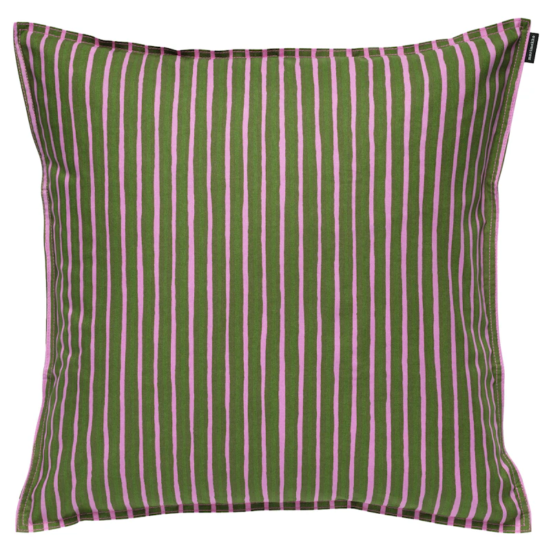 Piccolo Tyynynpäällinen 50x50 cm, Olive Green/Fuksianpunainen