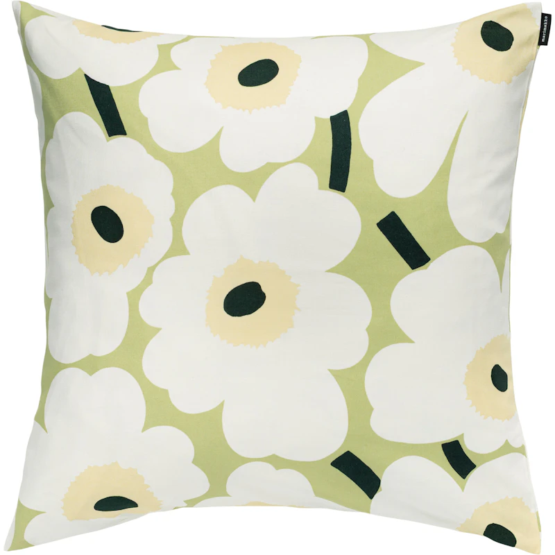 Pieni Unikko Tyynynpäällinen 50x50 cm, Off-White / Melon / Pear