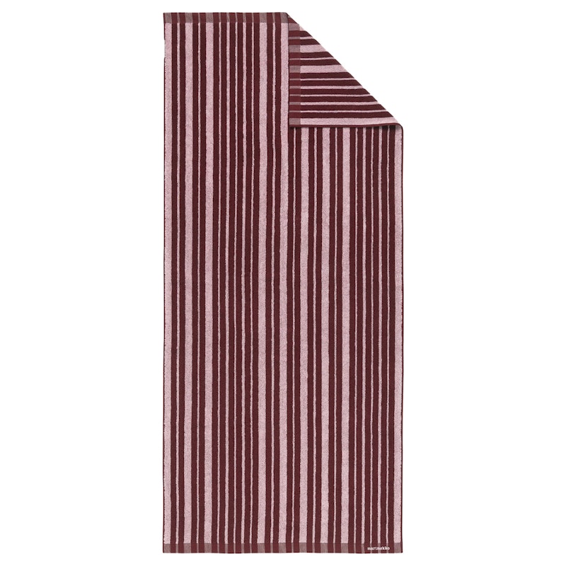 Raide Kylpypyyhe 70X150 cm, Pinkki/Burgundinpunainen