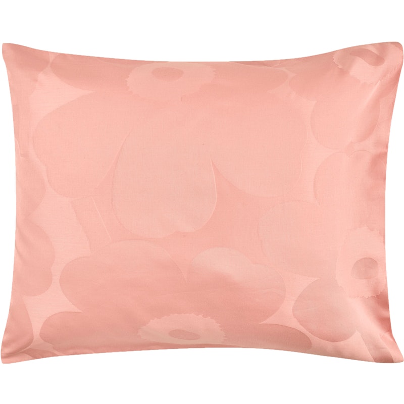Unikko Jacquard Tyynynpäällinen 50x60 cm, Powder Pink