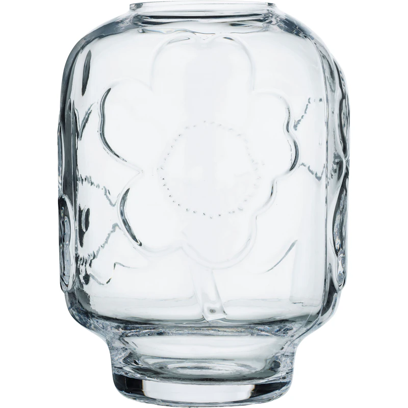 Unikko Lasivaasi 18 cm, Kirkas