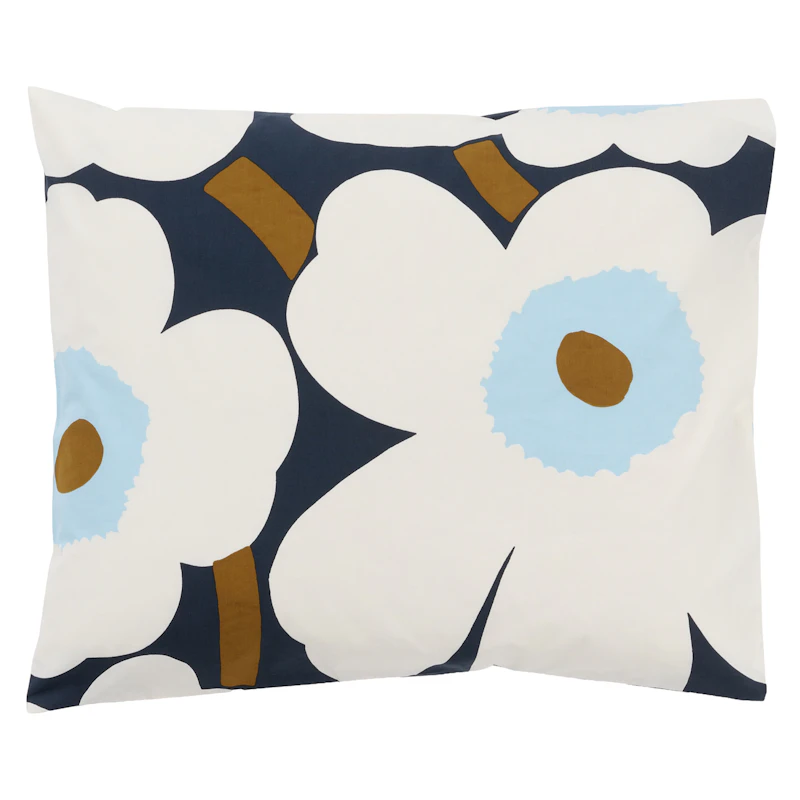 Unikko Tyynynpäällinen 50x70 cm, Blueberry / Luonnonvalkoinen