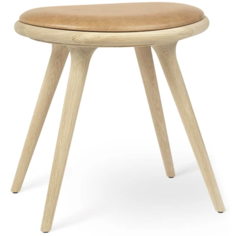 Low Stool Jakkara 47 cm, Saippuoitu Tammi