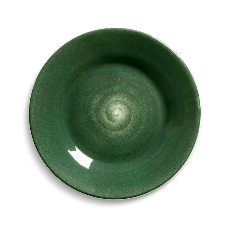 Basic Lautanen 21 cm, Metsänvihreä