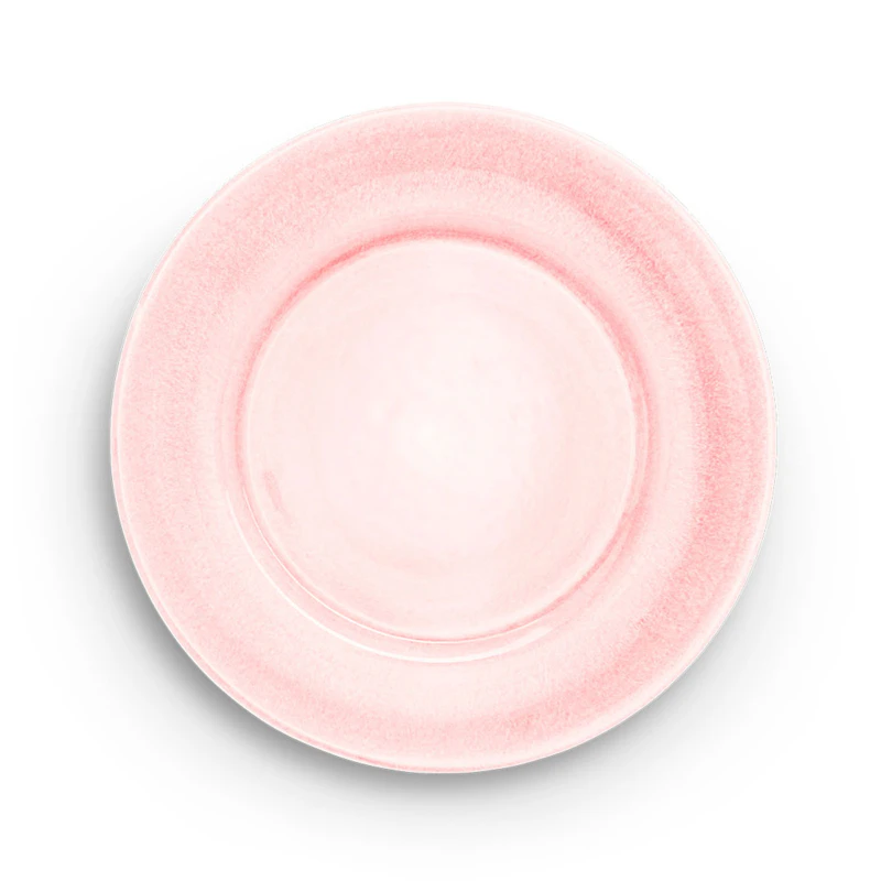 Basic Lautanen Ø25cm, Vaaleanpunainen