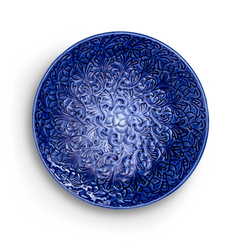 Lace Lautanen Ø20cm, Sininen