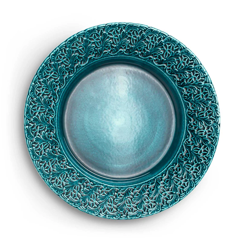 Lace Lautanen Ø32cm, Ocean