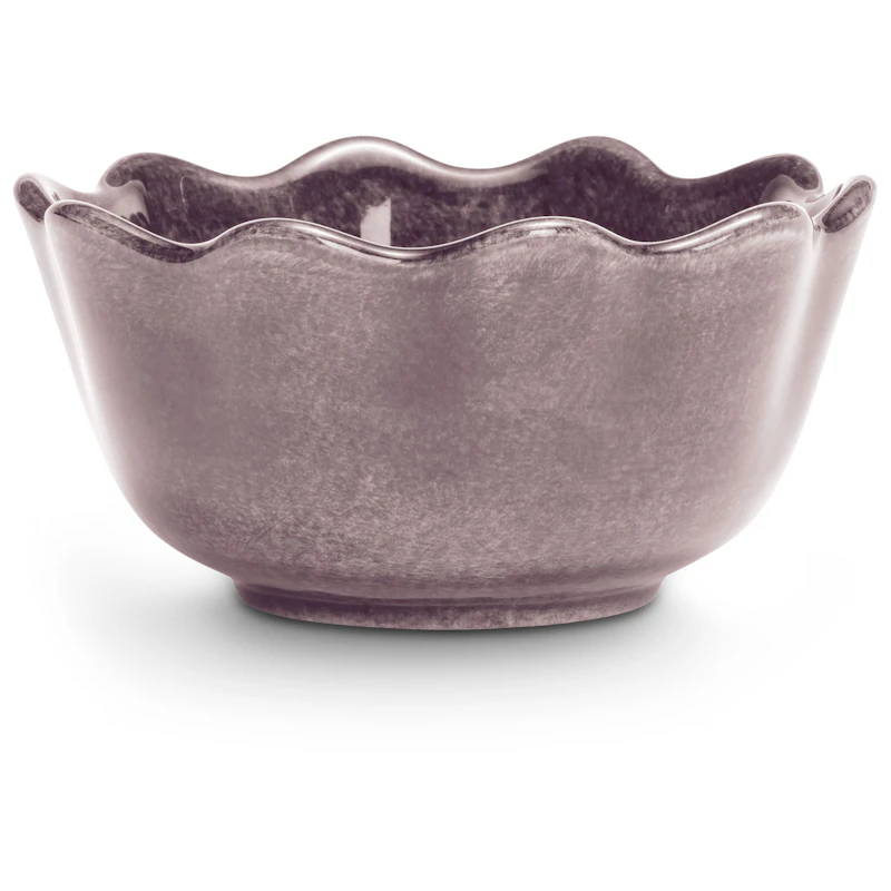 Oyster Kulho 13 cm, Luumunvärinen