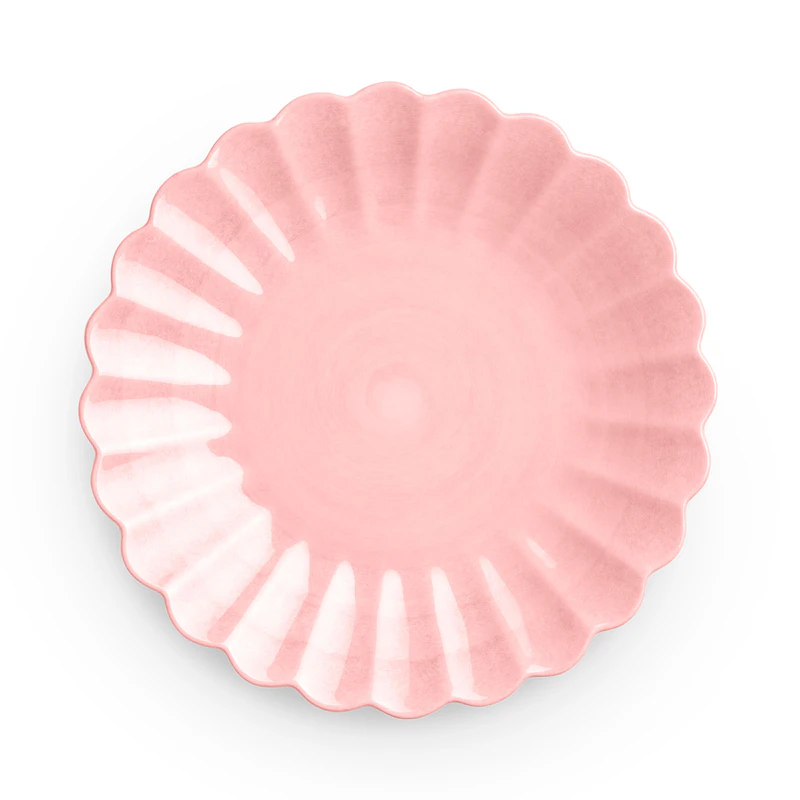 Oyster Lautanen, Vaaleanpunainen 20 cm
