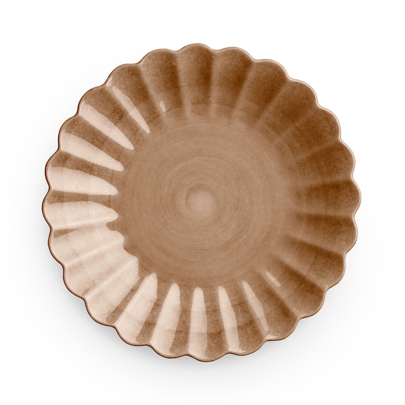 Oyster Lautanen, Cinnamon 20 cm