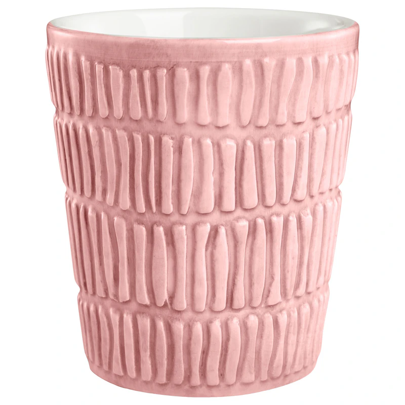 Stripes Muki 30 cl, Vaaleanpunainen 