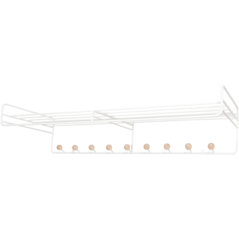 Bill Hattuteline L 102 cm, Valkoinen / Birch