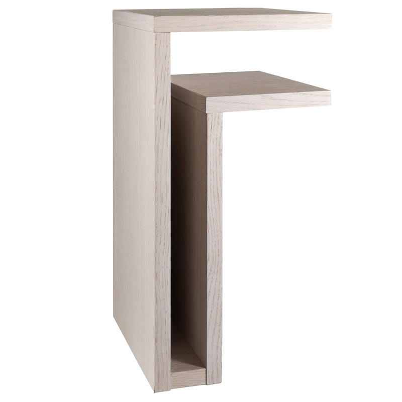 F-Shelf Seinähylly Oikea, White Oak