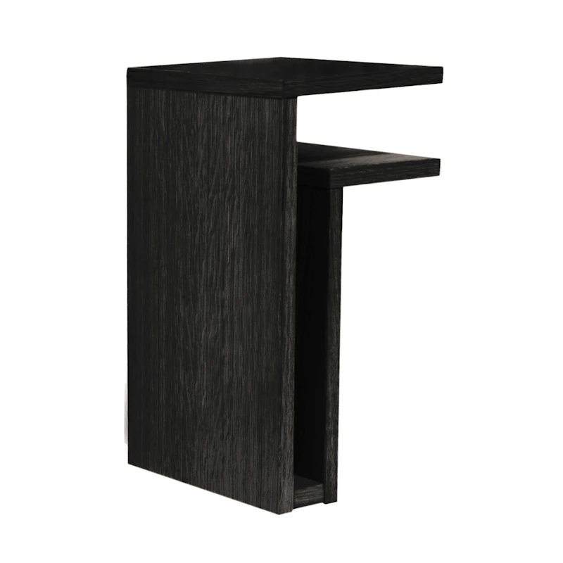 F-Shelf Seinähylly Oikea, Musta