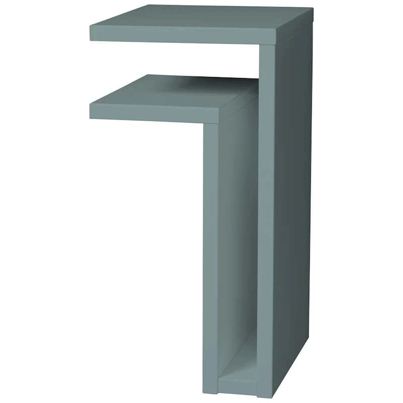 F-Shelf Seinähylly  Vasen, Pigeon Blue