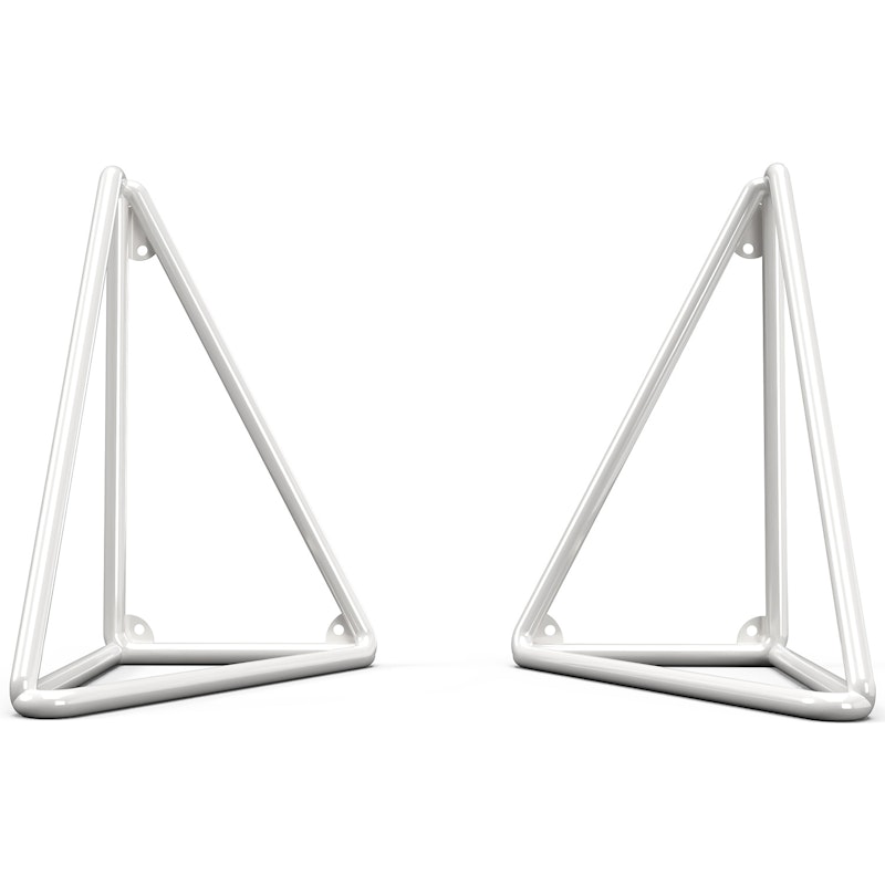 Phatagoras Hyllynkannattimet 2 kpl:n pakkaus, Porcelain White