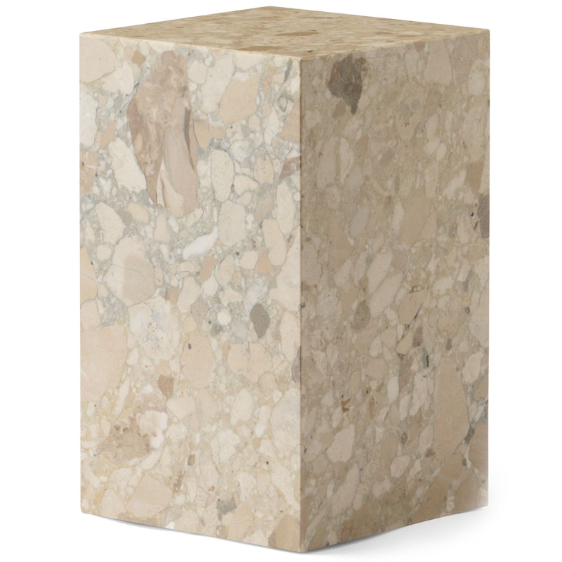 Plinth Tall Sivupöytä 51x30 cm, Kunis Breccia Marmori