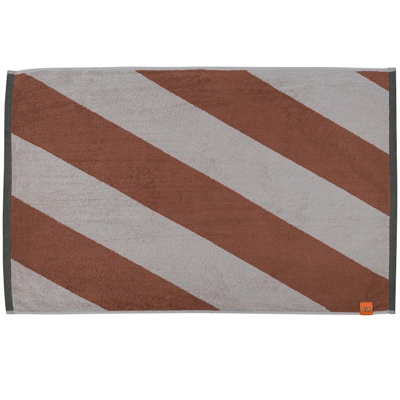 Diagonal Kylpyhuonematto 50x80 cm, Brick
