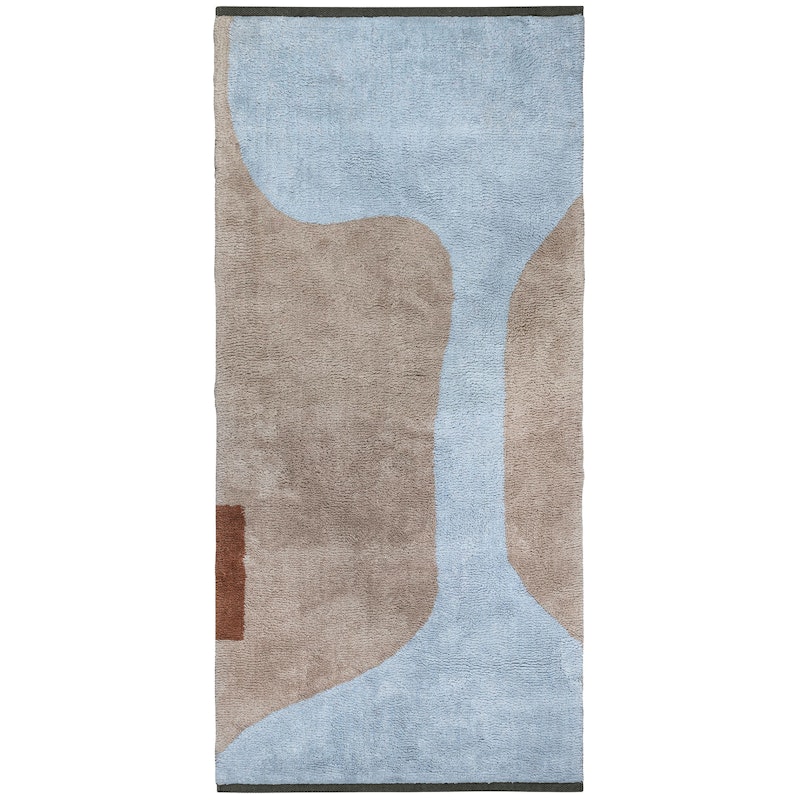 Figura Matto 70x150 cm, Vaaleansininen