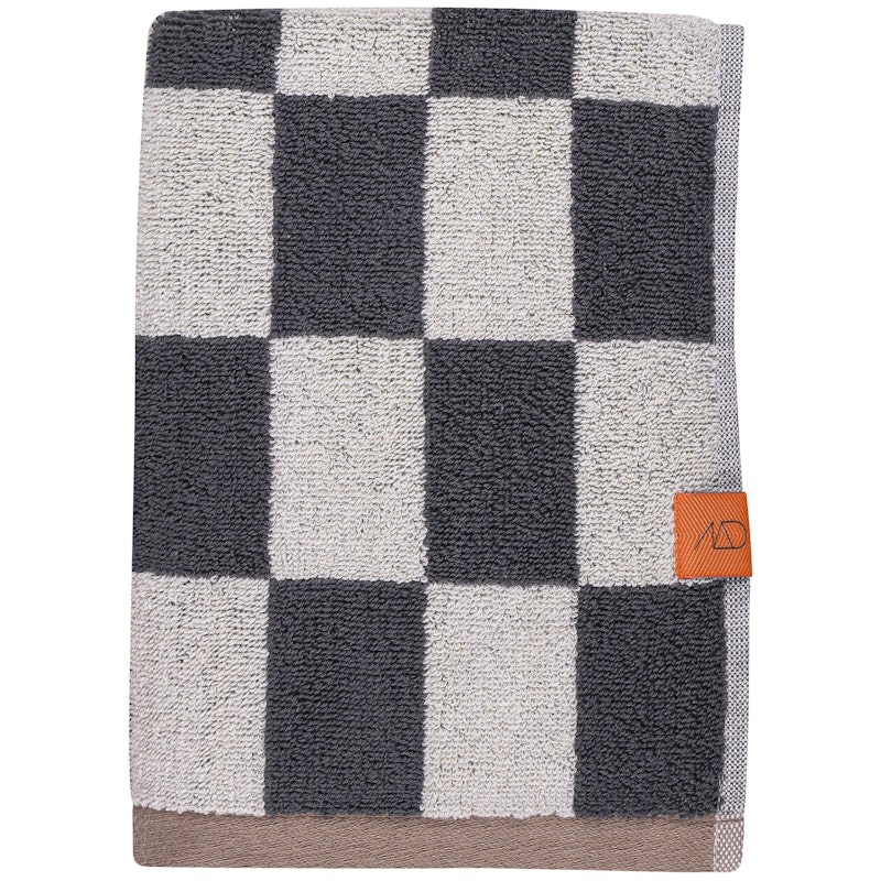 Retro Towel Pyyhe 40x55 cm 2 kpl:n pakkaus, Tummanharmaa