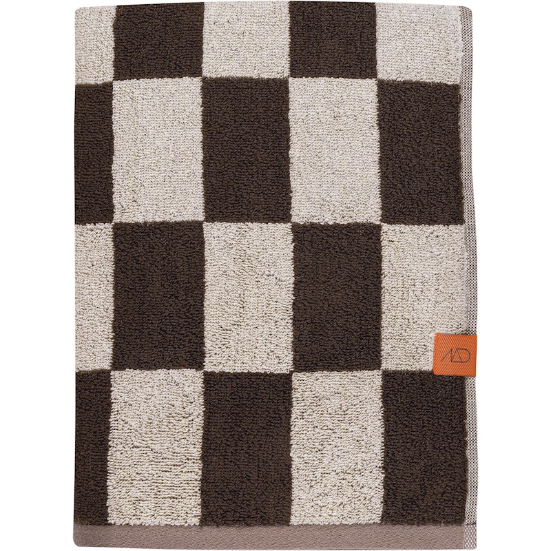 Retro Kylpypyyhe 70x133 cm, Chocolate