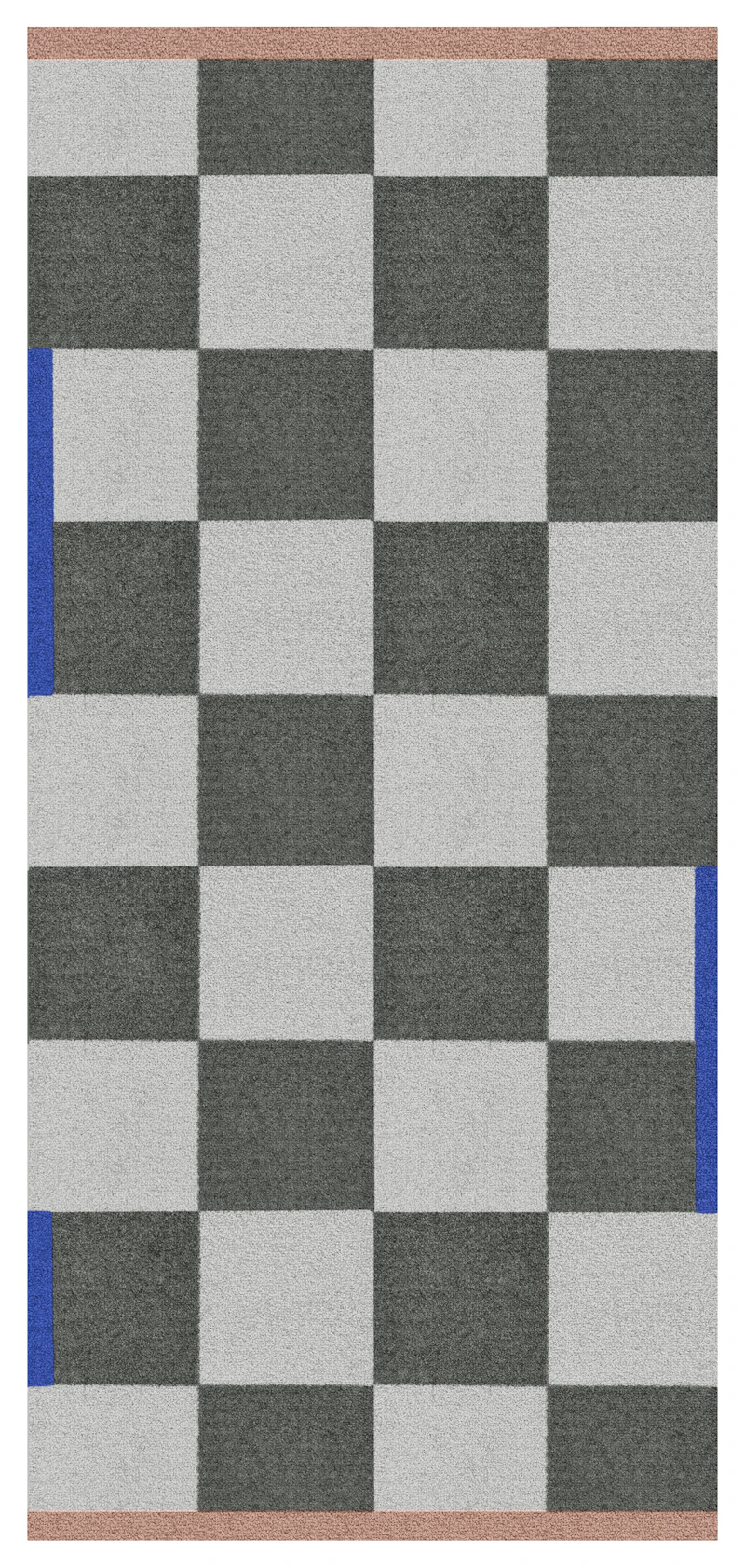 Square Muovimatto 70x150 cm, Oliivinvihreä