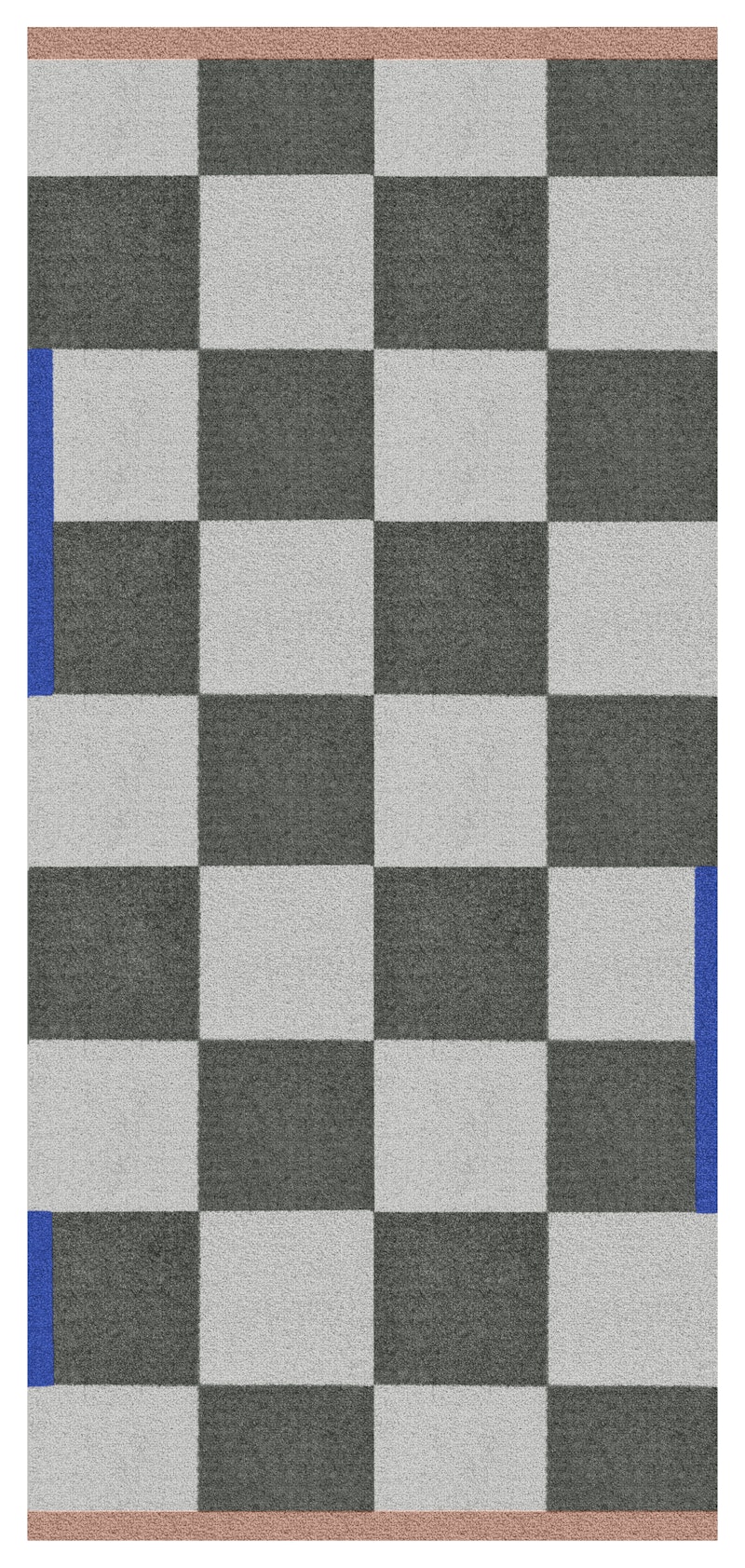 Square Muovimatto 70x150 cm, Oliivinvihreä